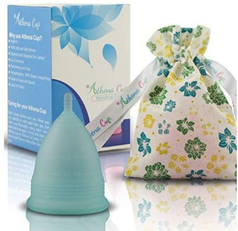 Athena Menstrual Period Flow Silicon Cup Size 1 Leak-Free Reusable