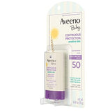 Aveeno Baby Continuous Protection Sensitive Skin Zinc Oxide Sunscreen Stick SPF 50 13 Gram