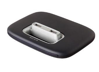 Belkin F5U237V1 7-Port Slim Stackable 2.0 USB Hub 2 Top Loading Ports