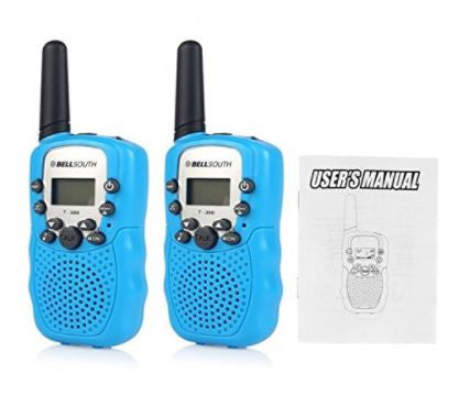 Bellsouth T388 5-KM FRS GMRS UHF Two 2 Way Radios Walkie Talkie