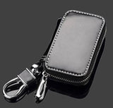 BMW Black Leather Car Key Chain Coin Holder Keychain Wallet Bag