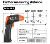 BTMeter BT-980G Digital Lasergrip No Touch Non Contact Infrared IR Gun Thermometer Reading Temperature