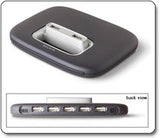 Belkin F5U237V1 7-Port Slim Stackable 2.0 USB Hub 2 Top Loading Ports