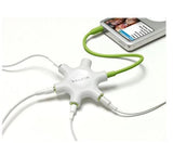 Belkin RockStar 5-Jack 3.5 mm Hub Headphone Earphone Audio Splitter