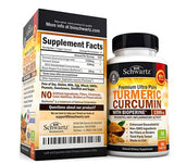 BioSchwartz Turmeric Curcumin Bioperine Pain Relief & Joint Support 1500 mg 90 Caps