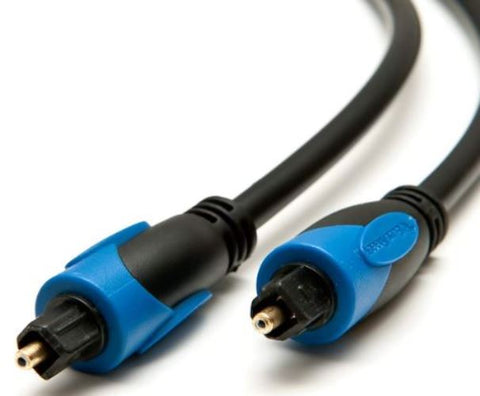 BlueRigger 6-FT Digital Optical Audio Toslink Cable Connector