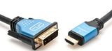 BlueRigger 6.6-FT HDMI to DVI Adapter Cable Connector