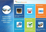 BlueRigger 6.6-FT HDMI to DVI Adapter Cable Connector