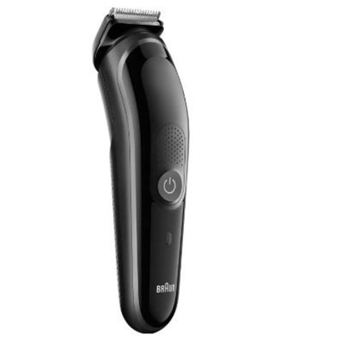 Braun MGK3060 8-in-1 Body Face Ear Nose Beard Rechargeable Cordless Electric Hair Clipper Trimmer Shaver Razor Groomer Grooming Kit 220V Dual Auto Voltage