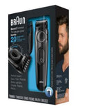 Braun BT3020 Cordless Beard Face Hair Trimmer Clipper Shaver