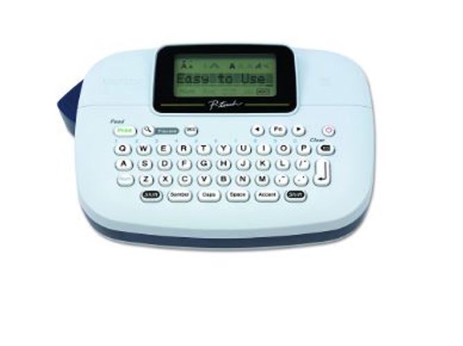 Brother P-Touch PTM95 Electronics Portable Handy Label Labeler Maker