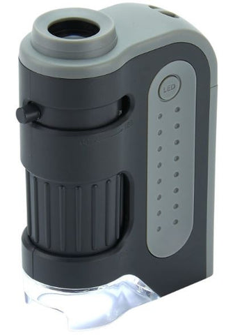 Carson 60X-120X MicroBrite Plus LED Pocket Microscope MM-300