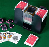 CASINO 6 Deck Automatic Playing Cards Dealing Shoe Shuffler Machine