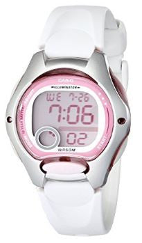 Casio Women's Watch LW200-7AV with White Resin Strap