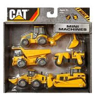 Cat Caterpillar Toy State Mini Machine Toy Truck 5-Pack