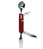 Coleman Stainless Camper Utensil Spoon Fork Knife Multi-Tool Set