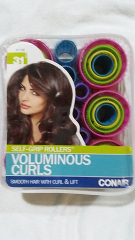 Conair Self-Grip Hair Rollers, Assorted Color 31 Pieces