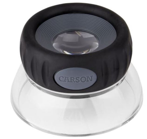 Carson LO-10 LumiLoupe Plus 11.5X Jeweler Loupe Magnifier Dual Lens