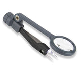 Carson MG-88 Lighted MagniGrip 4.5x LED Magnifier with Precision Tweezers