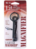 Carson MG-88 Lighted MagniGrip 4.5x LED Magnifier with Precision Tweezers