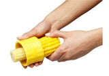 Chef'n Stainless Steel Cob Corn Stripper Remover Peeler Cutter