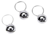 Coastal Pet DCP45105 3-Pack Li'l Pals Round Shape Dog Bells Silver