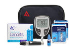 Contour Next EZ Meter with Test Strips Lancets Microlet Control Solution Kit