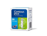 Contour Plus 2019 Blood Glucose Test Strips 50 Counts