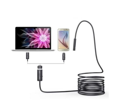 Dbpower 5M x 8.5mm Endoscope Inspection Snake Borescope Camera