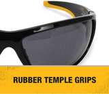 DeWalt DPG94-2C Dominator Safety Protective Eyewear Eye Glasses Smoke Lens
