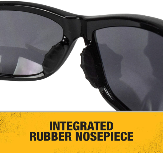 DeWalt DPG94-2C Dominator Safety Protective Eyewear Eye Glasses Smoke Lens