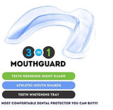 Dental Care 4-PC Mouth Guard Teeth Grinding Mouthpiece