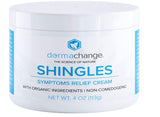 Dermachange Natural Shingles Treatment Relief Cream Moisturizer for Face Body Burn Scar Itchy Dry Skin 113 Gram