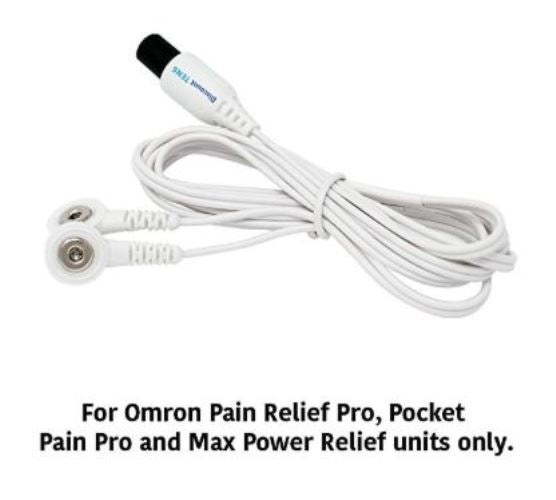 Discount TENS Replacement 2-Snap Lead Wires for Omron Max Pro Pocket