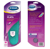 Dr. Scholl’s Extended Comfort Insoles For Flats with Foam Cushioning Foot Feet Arch Support Women Size 6-10
