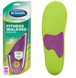 Dr. Scholl’s Fitness Walking Insoles Reduce Stress Strain Relief Support Women Size 6-10
