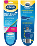 Dr. Scholl’s Float-On-Air Foam All-day Comfort Insoles Cushioning Bubbles for Tired & Achy Feet Size 6 - 10 Women