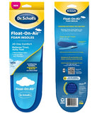 Dr. Scholl’s Float-On-Air Foam All-day Comfort Insoles Cushioning Bubbles for Tired & Achy Feet Size 8 - 14 Men
