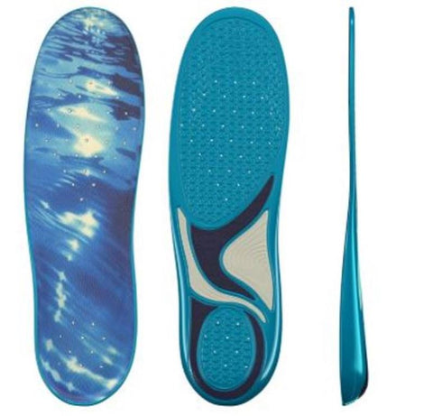 Dr. Scholl’s Memory Fit Insoles with Massaging Gel Foot Feet Heel Arch Support Men Size 8-14