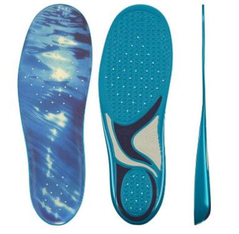 Dr. Scholl’s Memory Fit Insoles with Massaging Gel Foot Feet Heel Arch Support Women Size 6-10