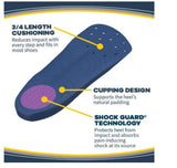 Dr. Scholl's Orthotics for Heel Pain Relief Foot Feet Support Insoles Women Size 5-12