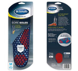 Dr. Scholl's Orthotics for Sore Soles with Cushion Feet Foot Pain Relief Support Men Size 8-14