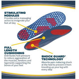 Dr. Scholl's Orthotics for Sore Soles with Cushion Feet Foot Pain Relief Support Men Size 8-14