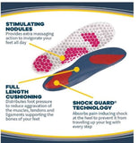 Dr. Scholl's Orthotics for Sore Soles with Cushion Feet Foot Pain Relief Support Women Size 6-10