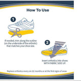 Dr. Scholl's Orthotics for Sore Soles with Cushion Feet Foot Pain Relief Support Women Size 6-10