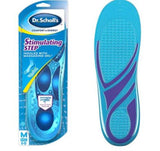 Dr. Scholl's Stimulating Steps Insoles with Massaging Gel Foot Feet Heel Arch Support Men Size 8-13