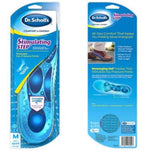 Dr. Scholl's Stimulating Steps Insoles with Massaging Gel Foot Feet Heel Arch Support Men Size 8-13