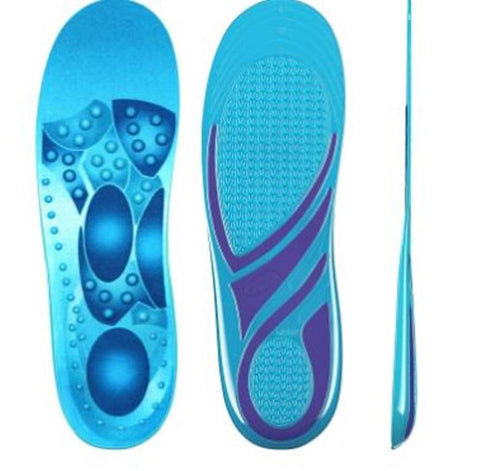 Dr. Scholl's Stimulating Steps Insoles with Massaging Gel Foot Feet Heel Arch Support Men Size 8-13
