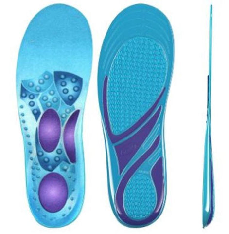 Dr. Scholl's Stimulating Steps Insoles with Massaging Gel Foot Feet Heel Arch Support Women Size 6-10