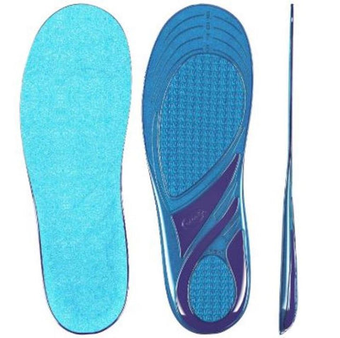 Dr. Scholl's Ultra Thin Insoles with Massaging Gel Foot Feet Heel Arch Support Women Size 6-10